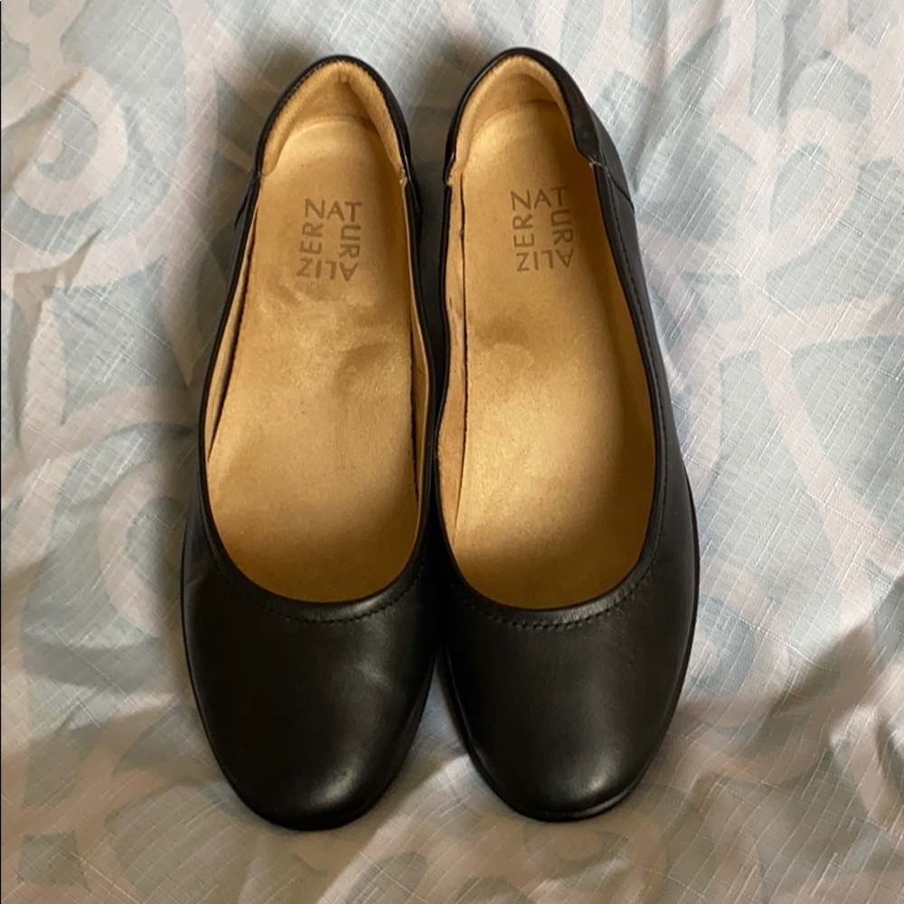 Naturalizer Flexy Flats sz 8 Black